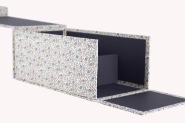 Zauberhafte Fotobox "Sissi", Handgefertigte Schachtel, Blumenmotiv